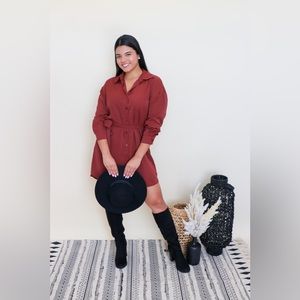 Basic shirt dress